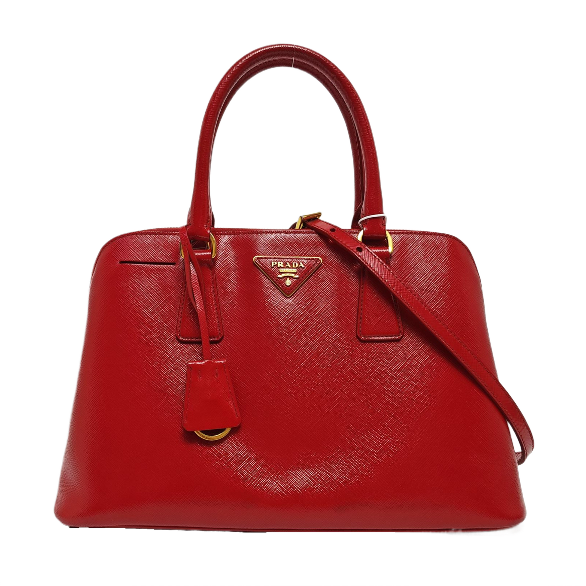 Promenade Saffiano Calfskin Red