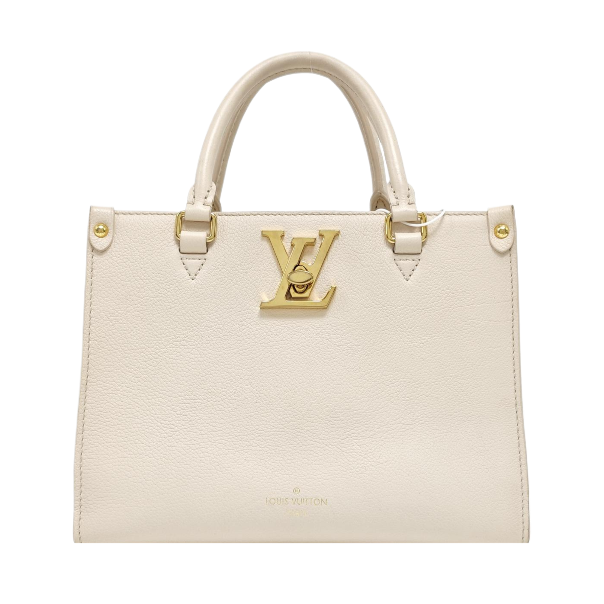 LOCK &amp; GO Calfskin White