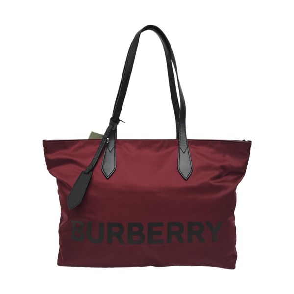 Nylon Tote Bag Red