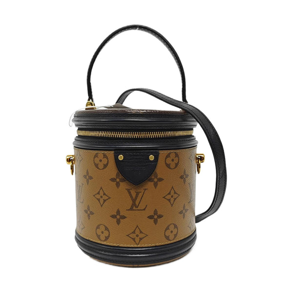 CANNES PM Monogram Coated Canvas Brown