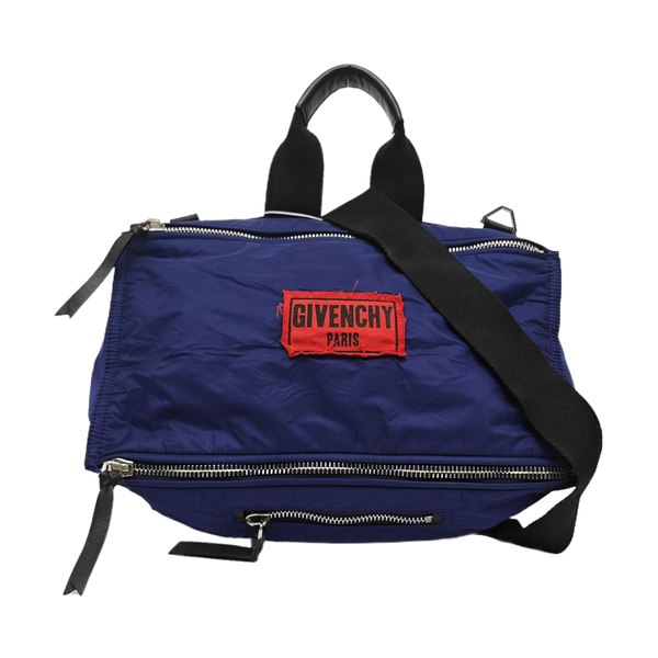 Nylon Shoulder Bag Blue