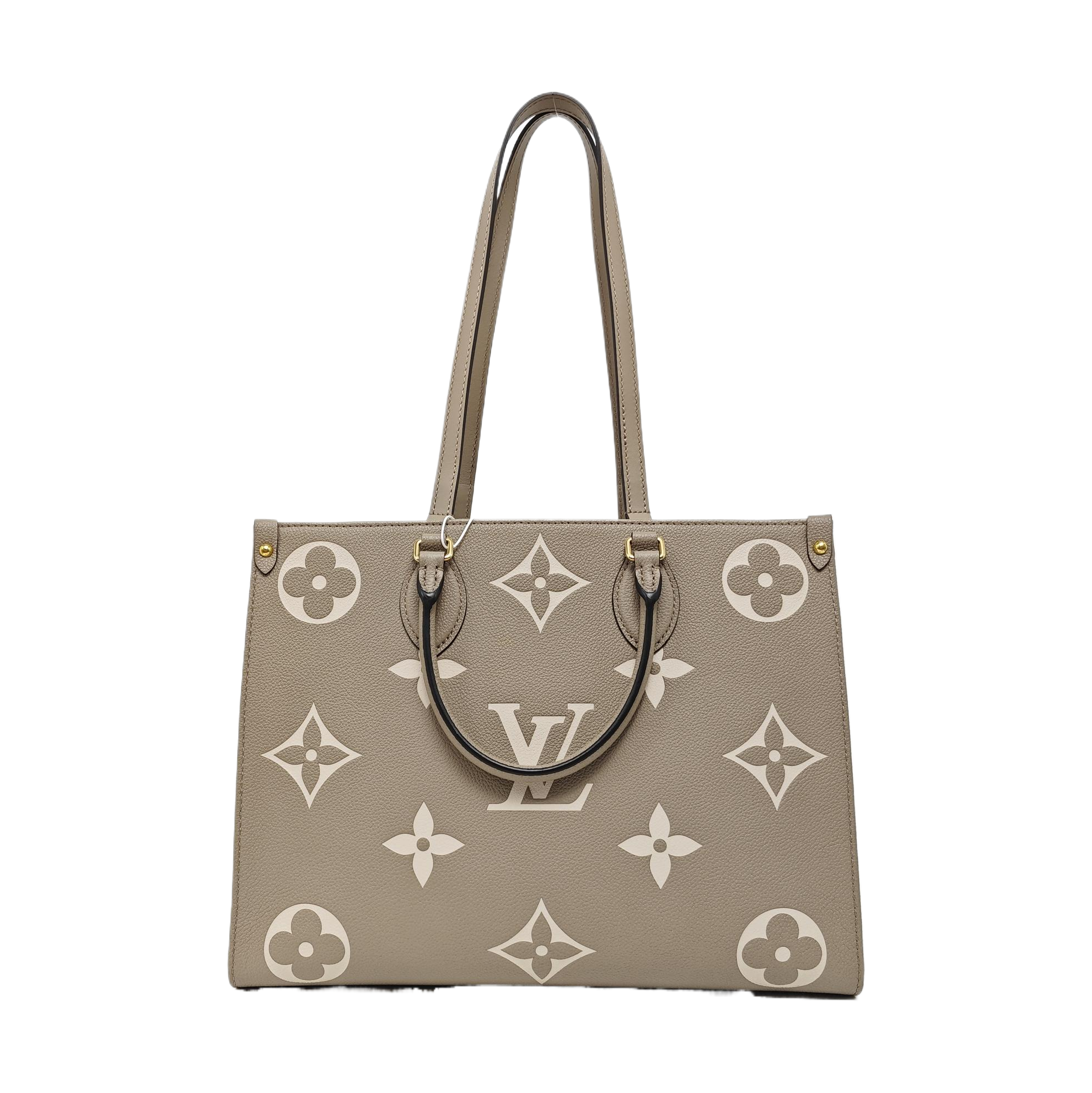 ONTHEGO MM Monogram Calfskin Gray