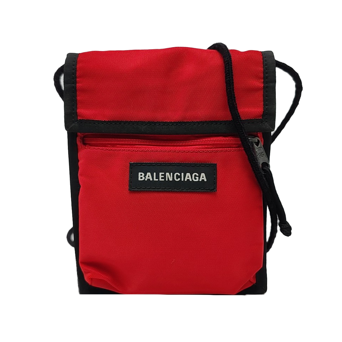Authenticated pre-owned  Explorer Canvas Red - Crossbody Bag at Looply