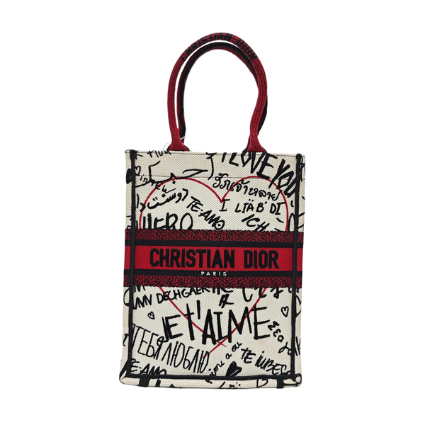 Book Tote Canvas White