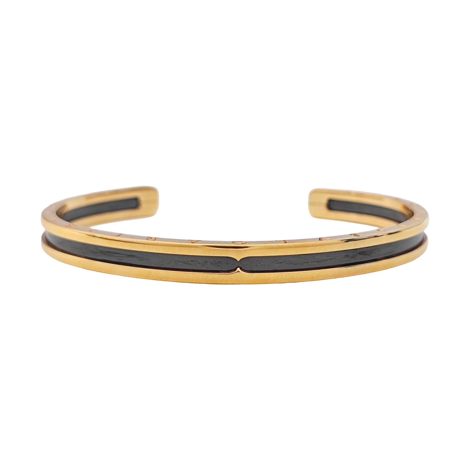 B.ZERO1 18k Rose Gold Bangle