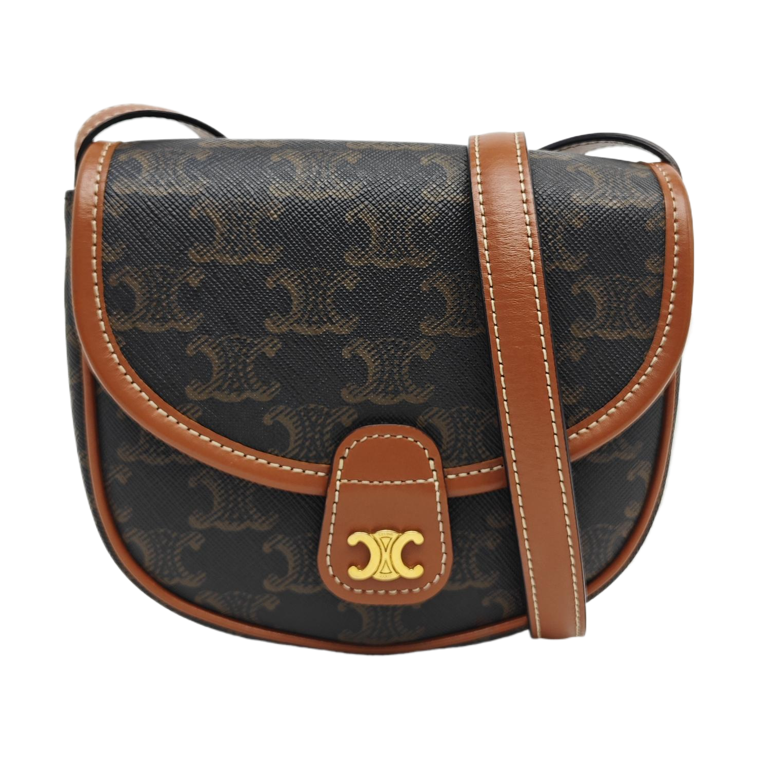 BESACE Coated Canvas Brown