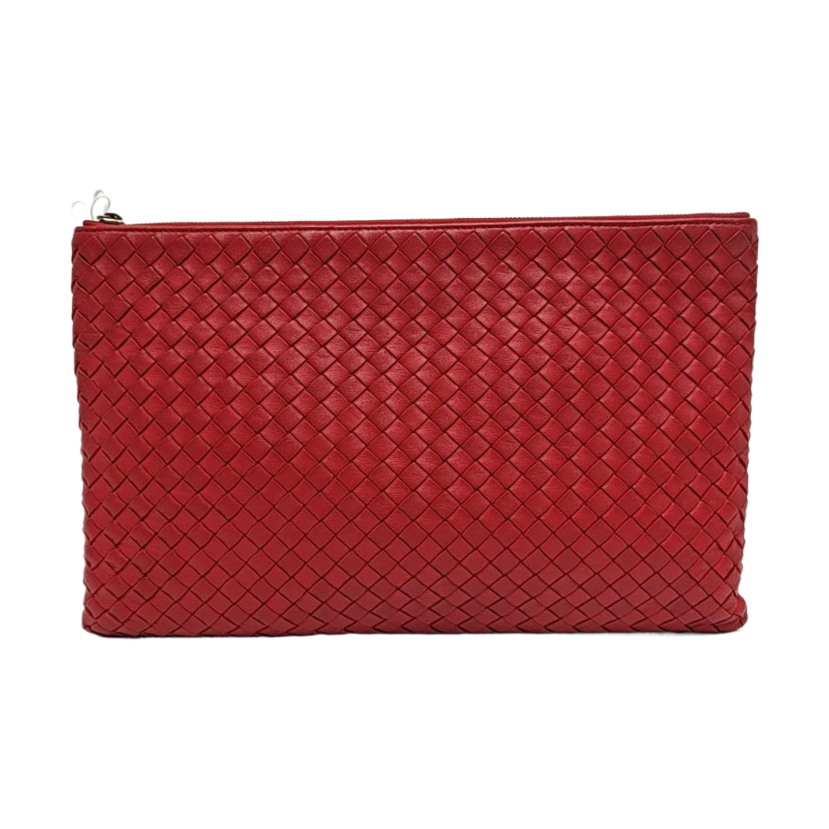 Calfskin Clutch Red