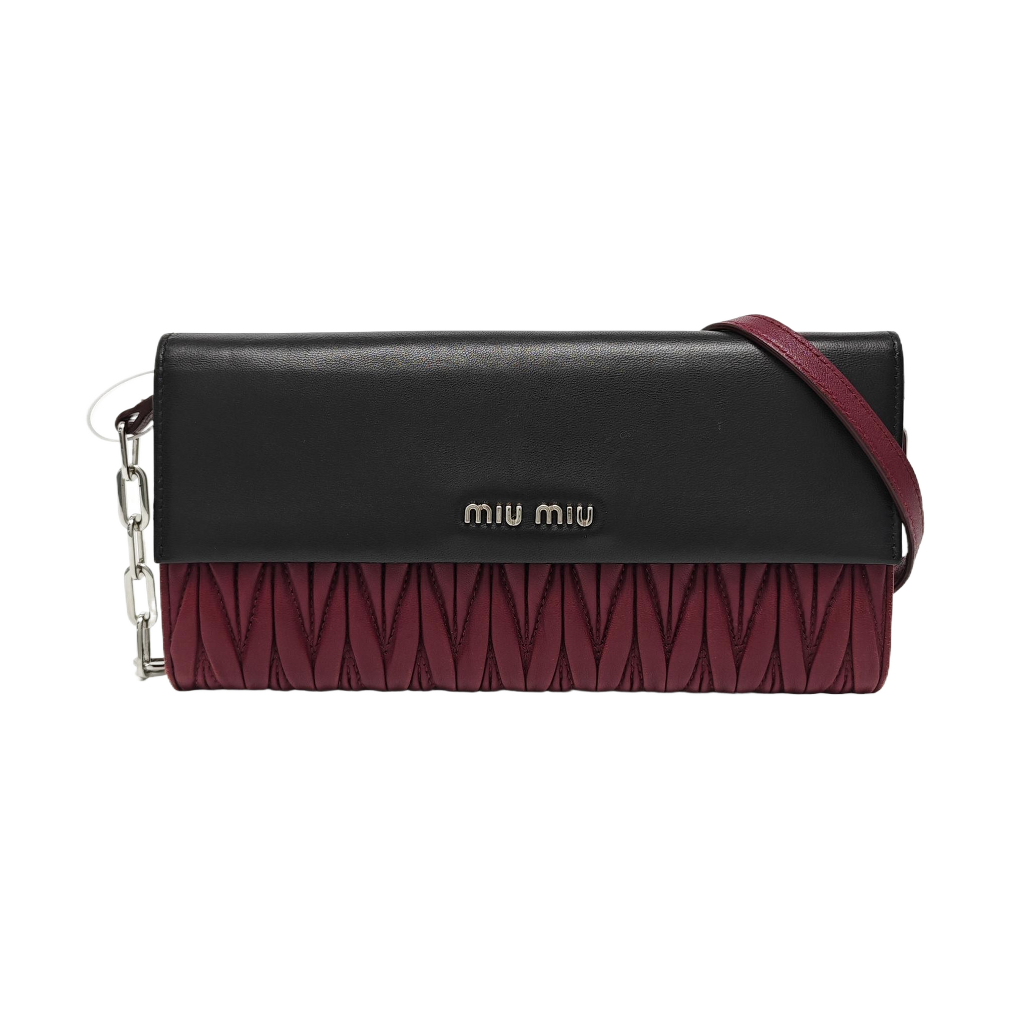 Crystal Quilted Lambskin Red