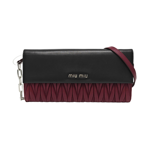 Crystal Quilted Lambskin Red