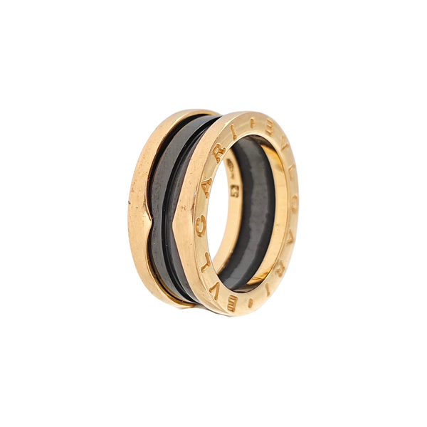 B.ZERO1 18k Rose Gold Ring EU 52
