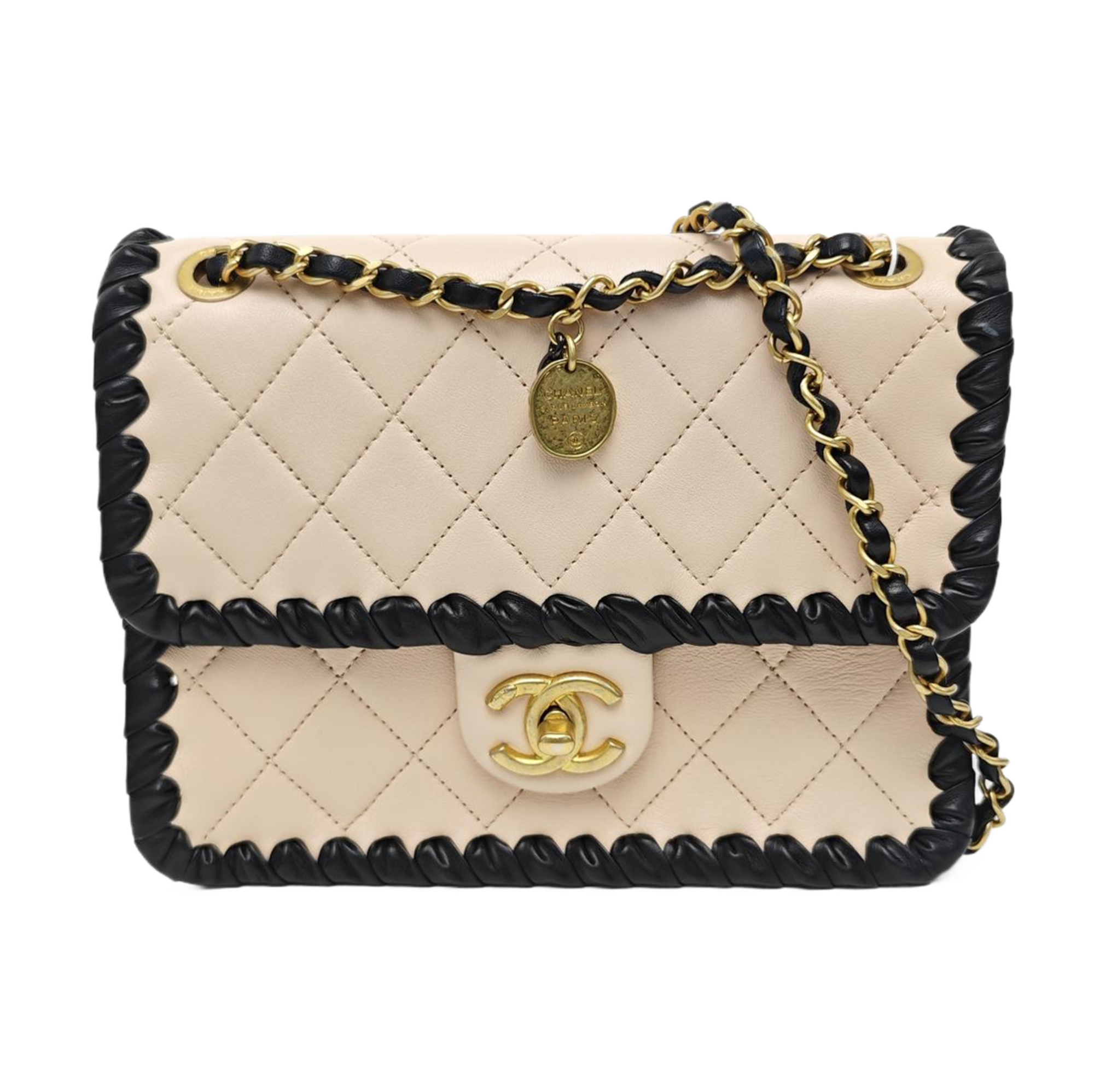 CLASSIC FLAP Mini Quilted Lambskin Pink