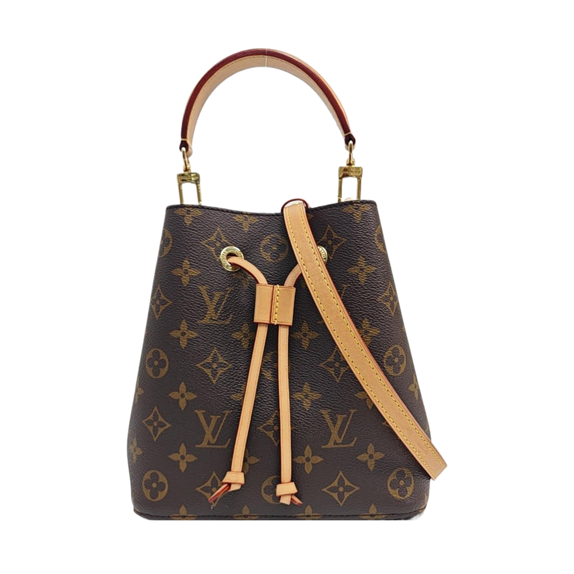 NÉONOÉ BB Monogram Coated Canvas Brown