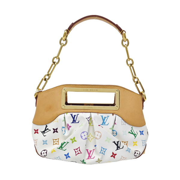 LV × TM JUDY PM Monogram Coated Canvas White