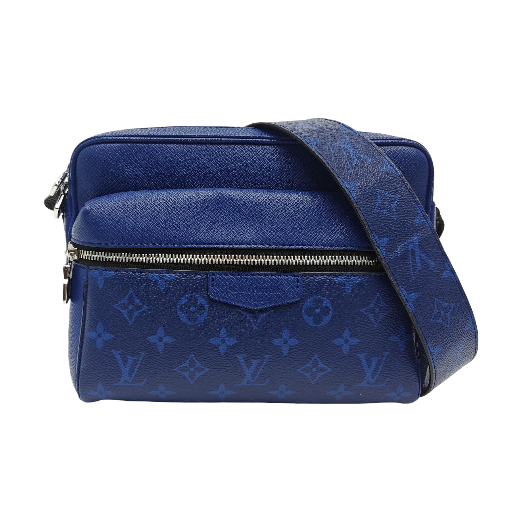 OUTDOOR PM Monogram Coated Canvas Blue