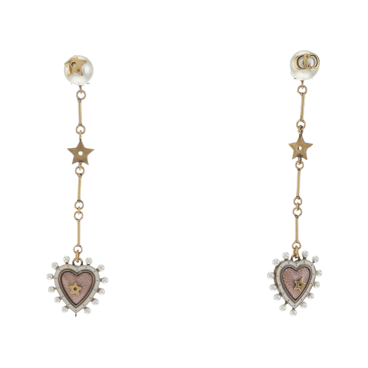 La Petite Tribale Metal Gold Earrings