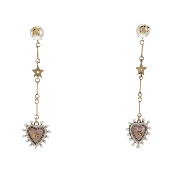 La Petite Tribale Metal Gold Earrings