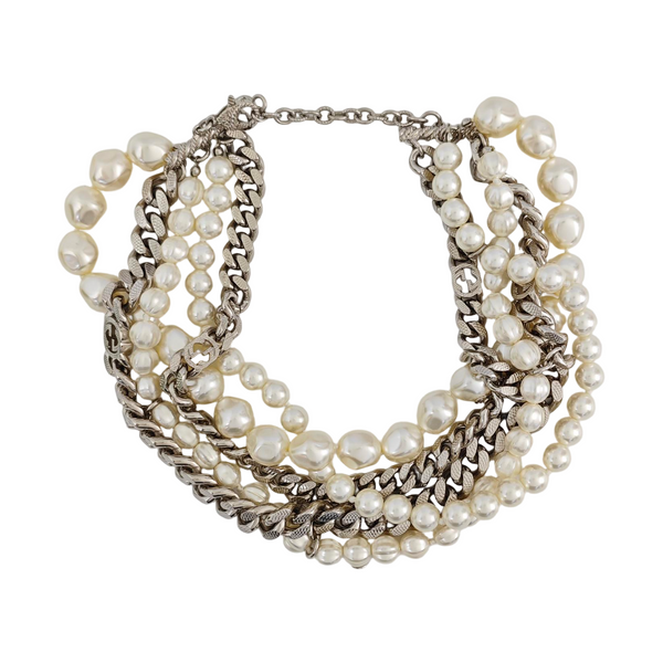Metal Silver Necklace