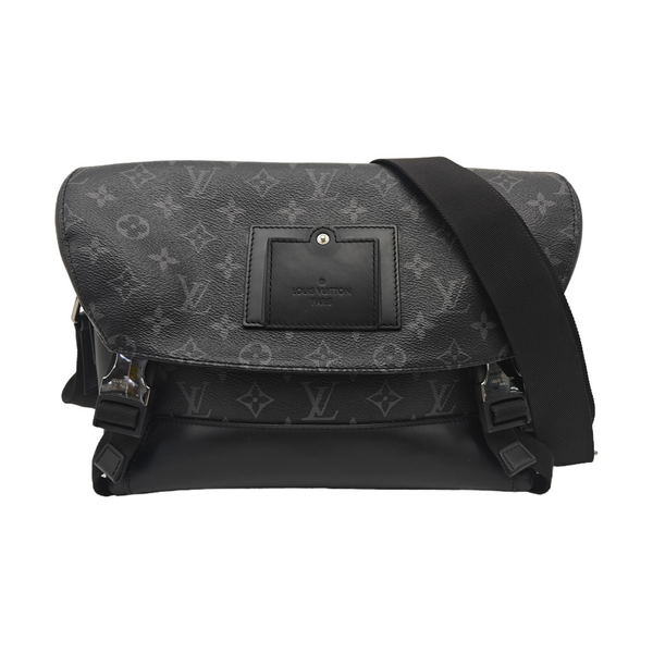 VOYAGER PM Monogram Coated Canvas Black