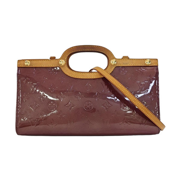 ROXBURY Monogram Patent Leather Red