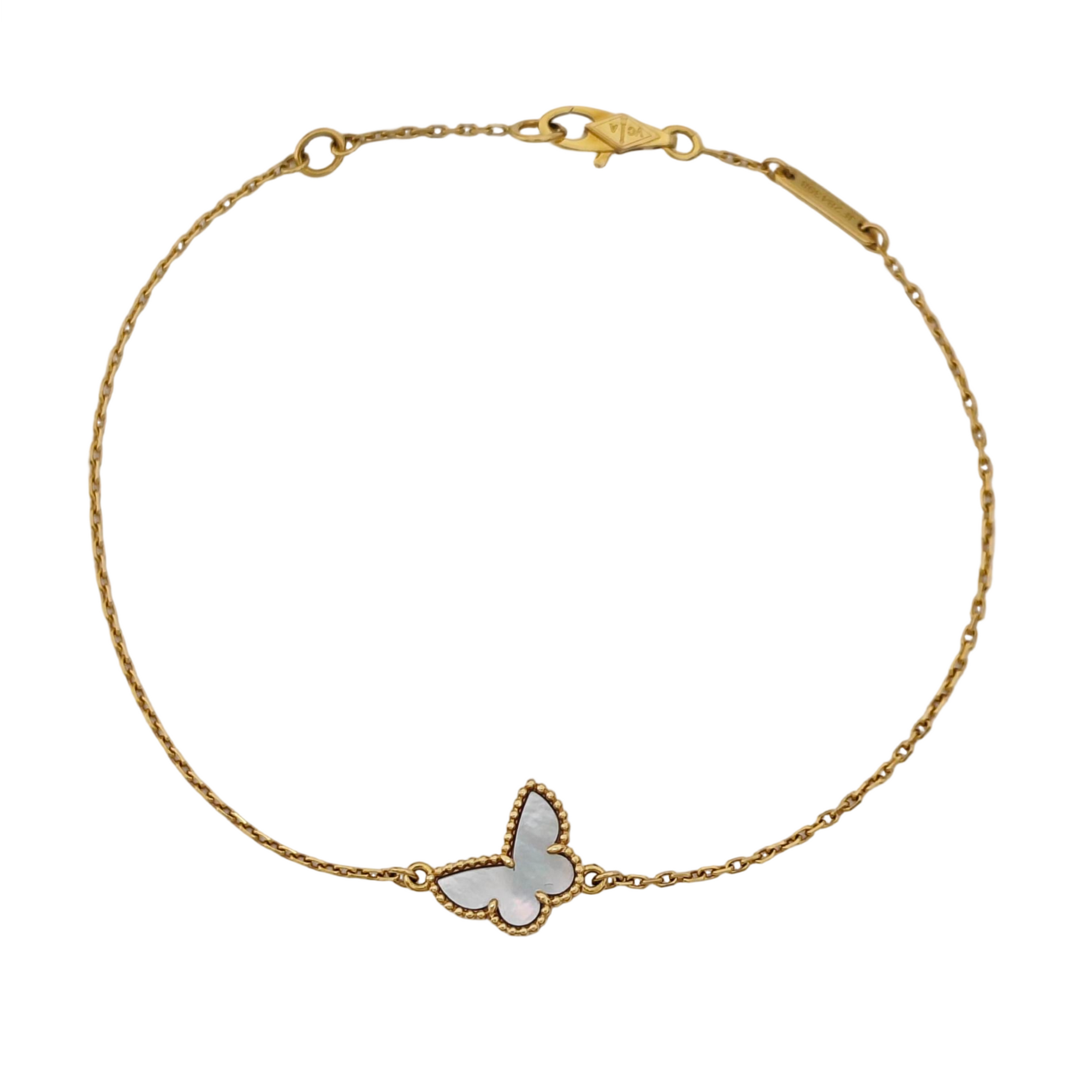 Sweet Alhambra 18k Gold Bracelet