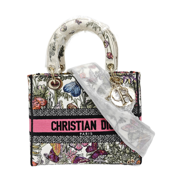 Lady D-Lite Medium Canvas Multicolor