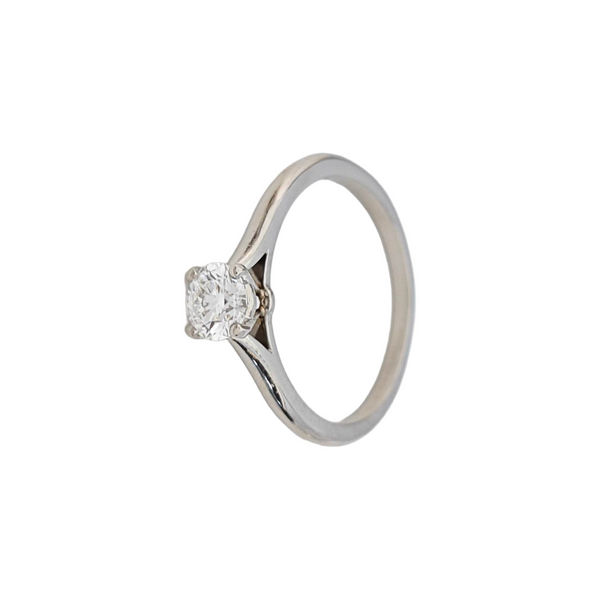 Platinum 950 Silver Ring EU 53