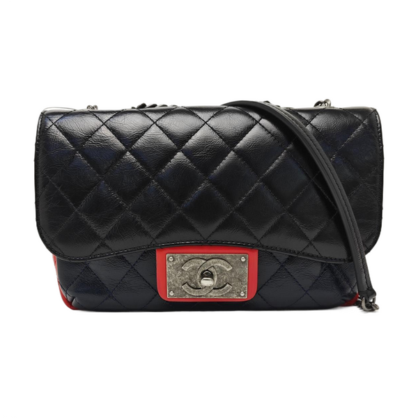 CLASSIC FLAP Mini Quilted Calfskin Black