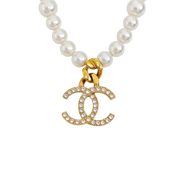 Metal White Necklace