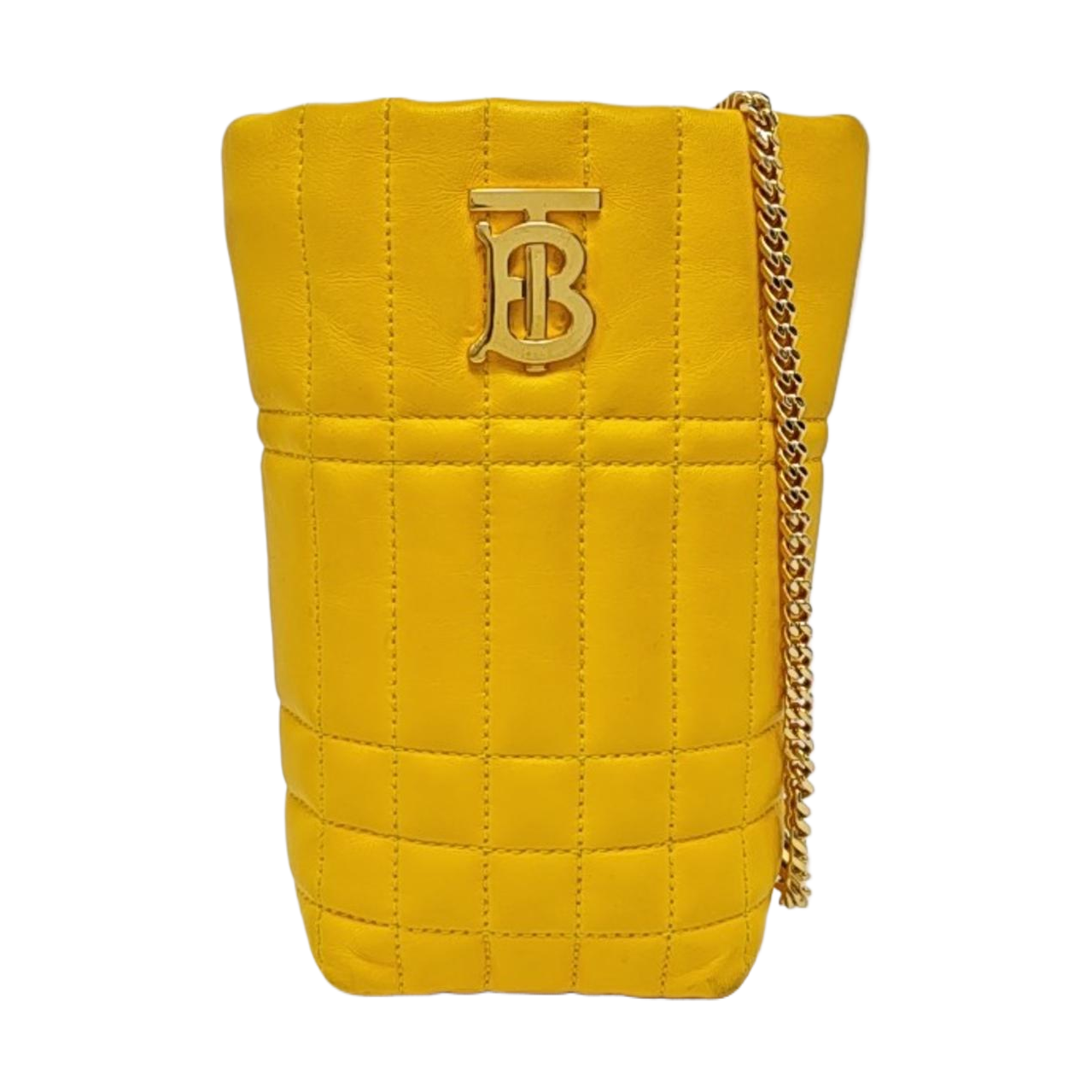 Lola Extra Small Quilted Lambskin Yellow