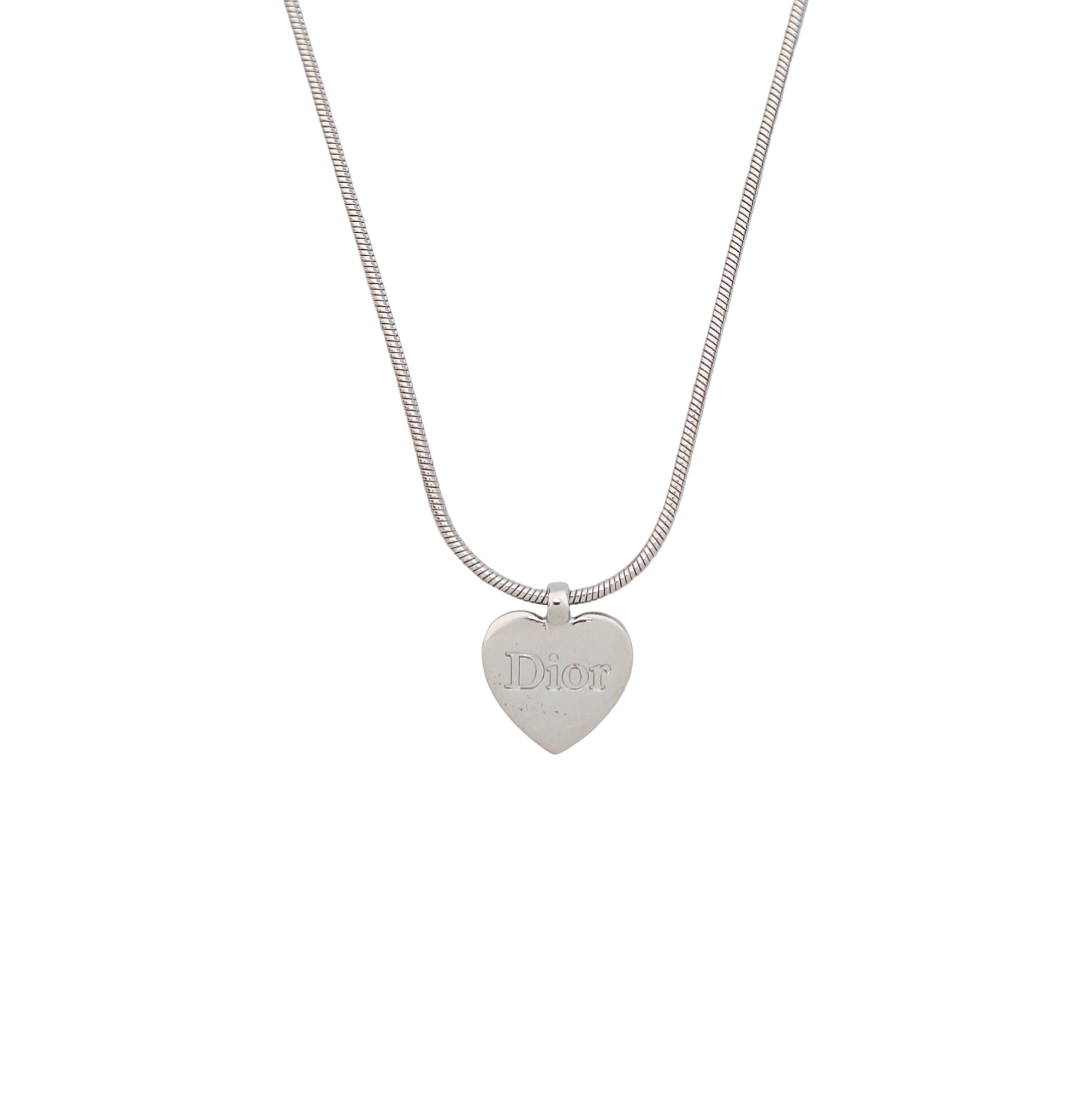 Dio(r)evolution Metal Silver Necklace