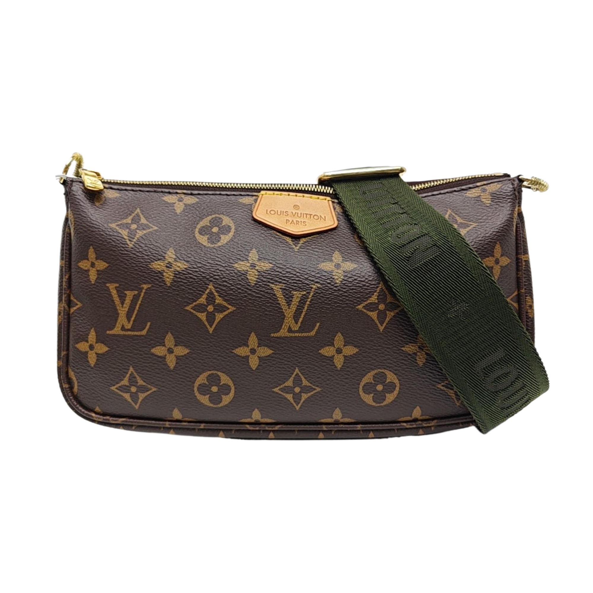 MULTI Monogram Coated Canvas Brown