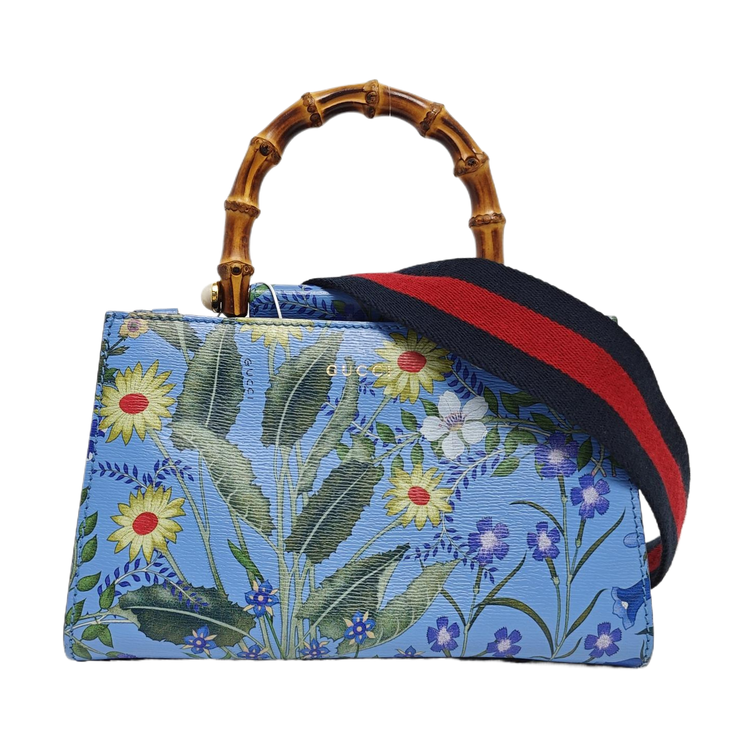 Nymphaea Mini Calfskin Blue