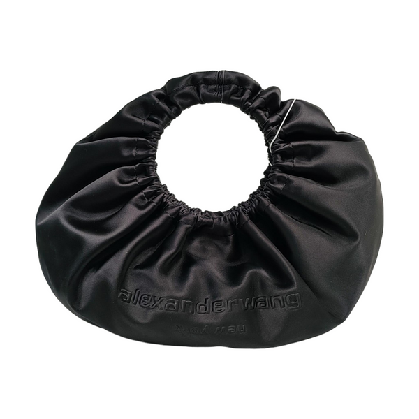 Fabric Top Handle Bag Small Black