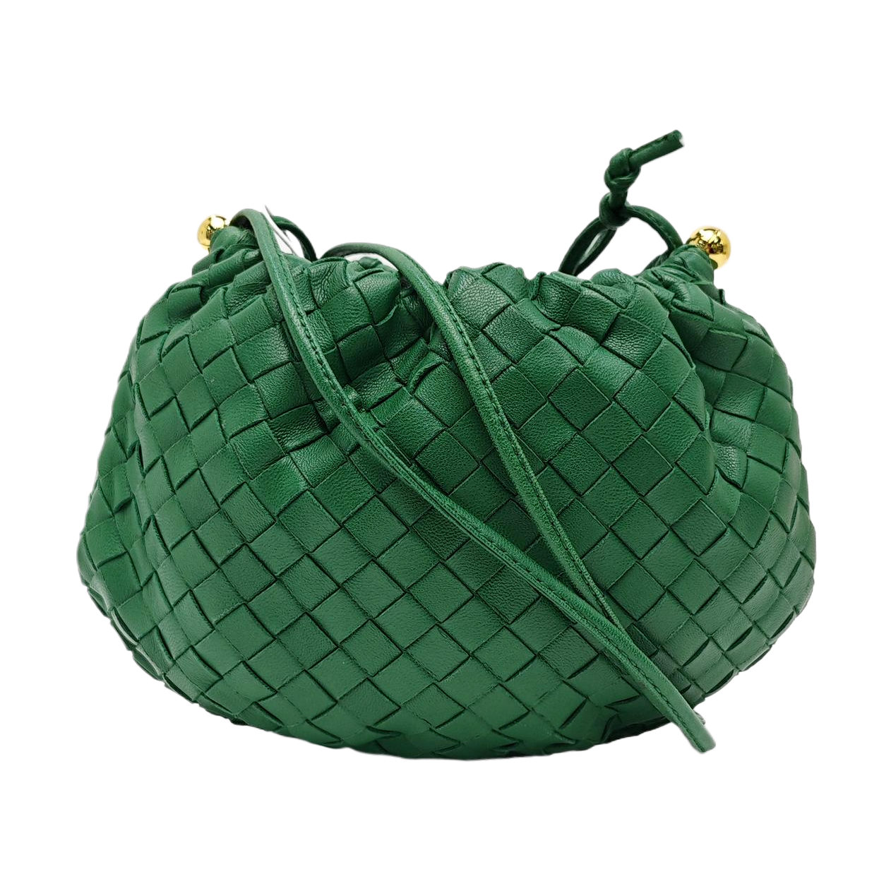 Lambskin Shoulder Bag Green