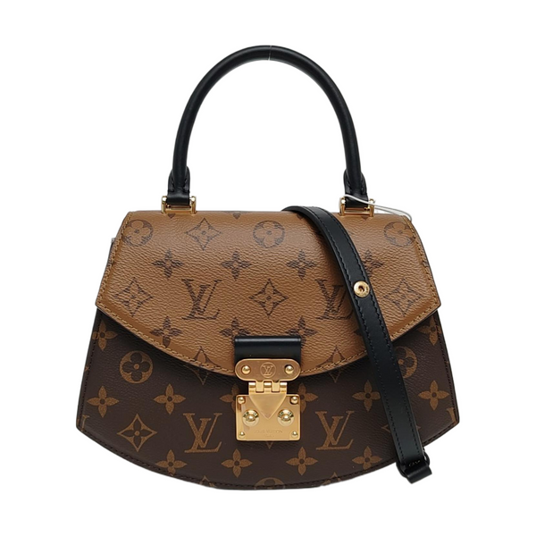 EDEN Monogram Coated Canvas Brown