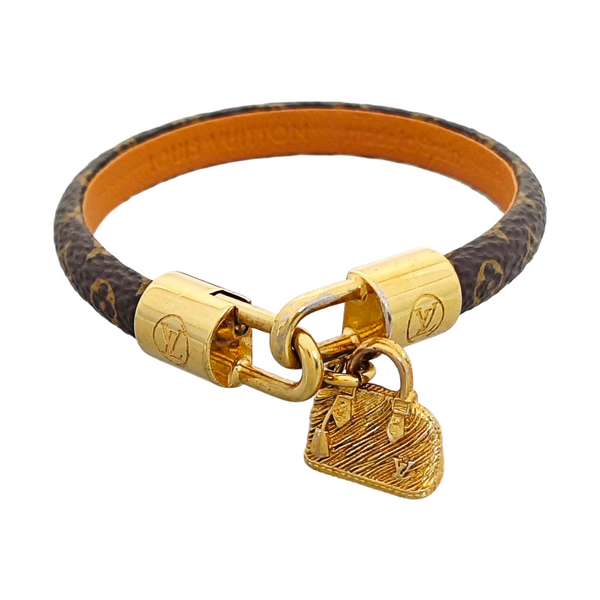 ALMA Leather Brown Bangle