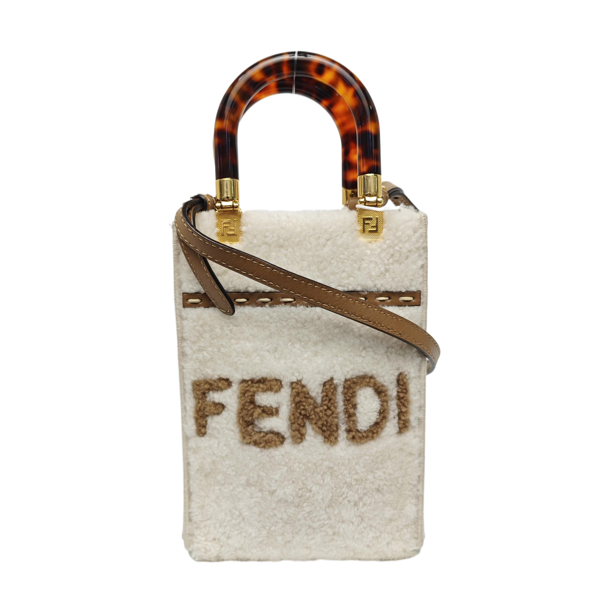Sunshine Mini Lambskin White
