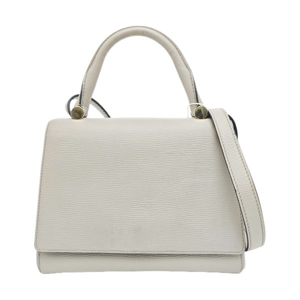 Calfskin Shoulder Bag Gray