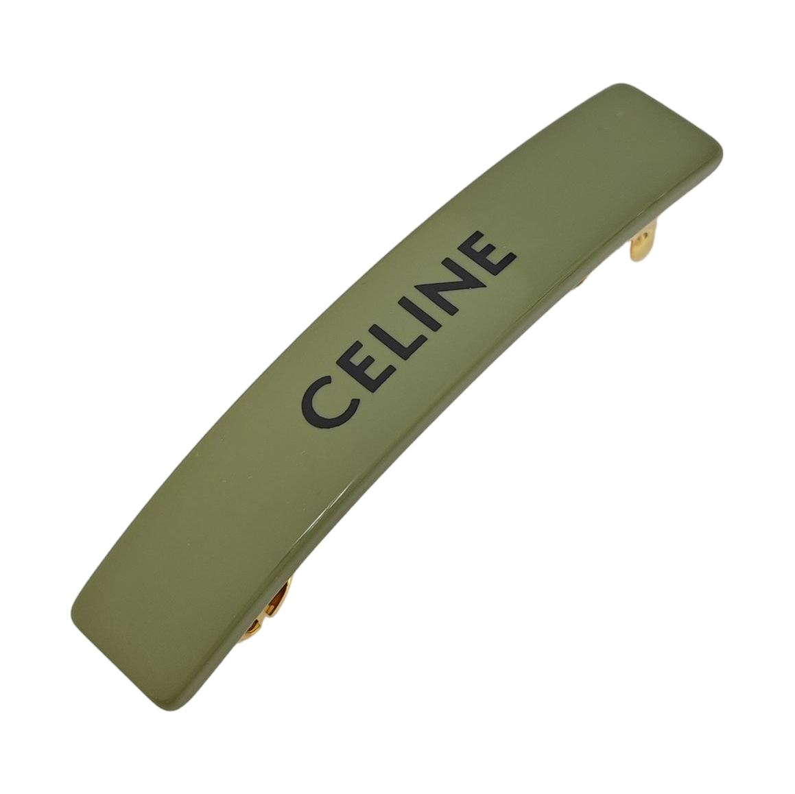 Synthetic Hair Clip Green