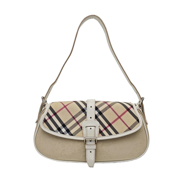 Canvas Top Handle Bag Beige