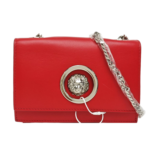 Calfskin Shoulder Bag Mini Red