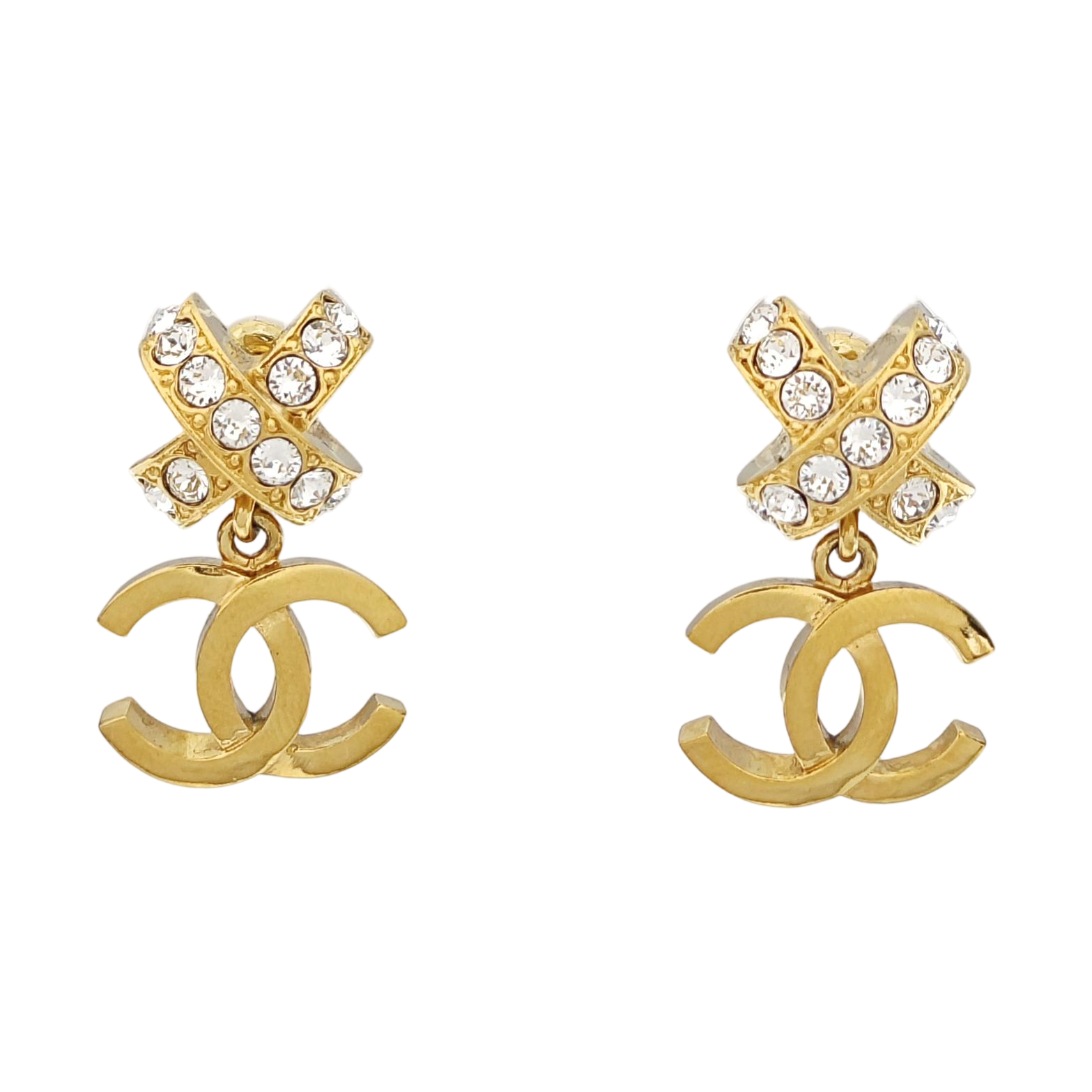 Metal Gold Earrings