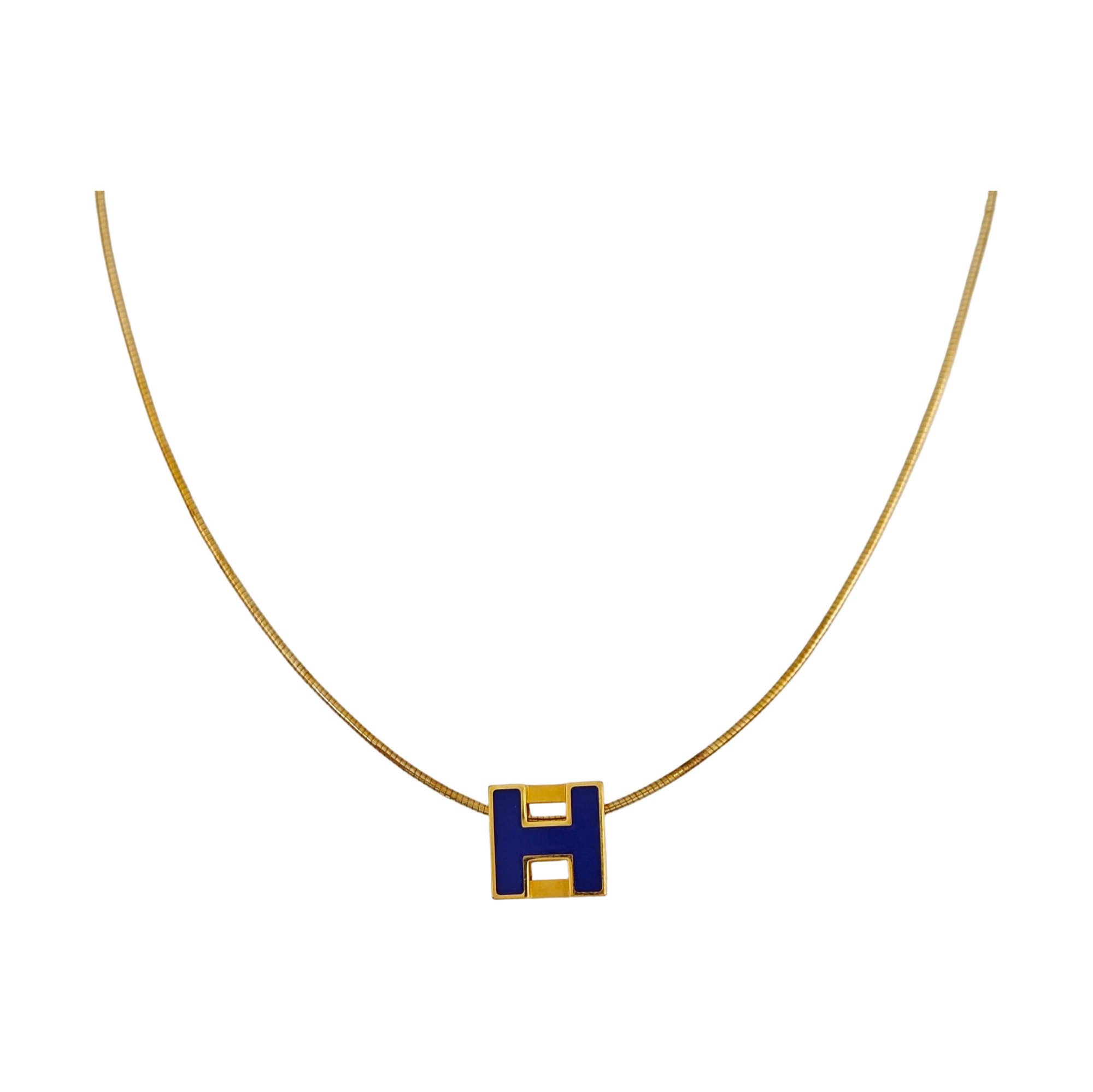 Cage D'h 925 Sterling Silver Gold Necklace