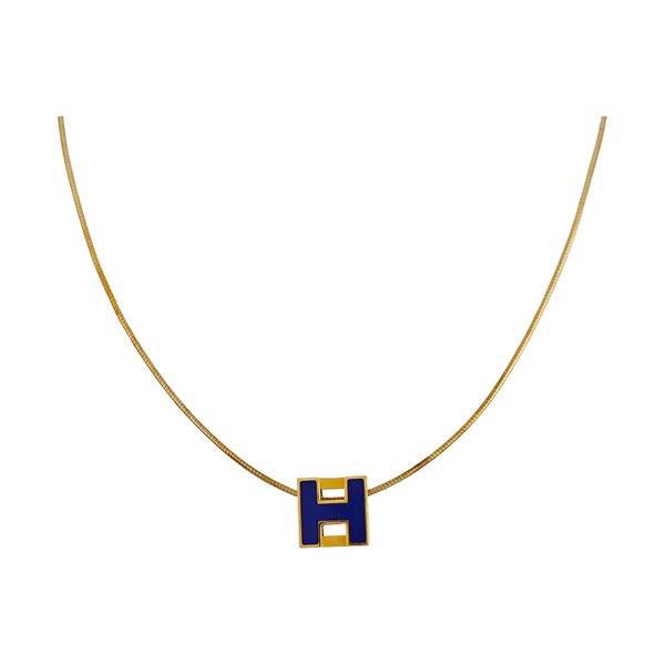 Cage D'h 925 Sterling Silver Gold Necklace