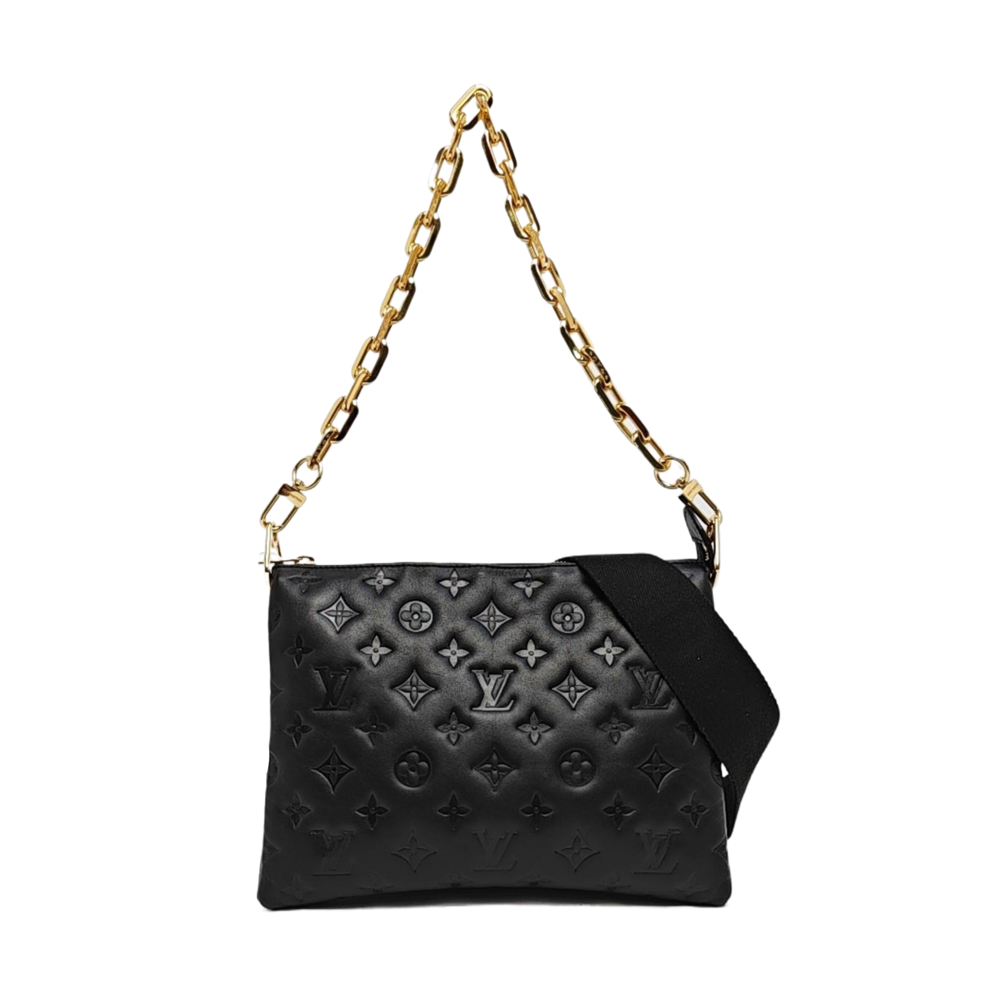 COUSSIN PM Lambskin Black