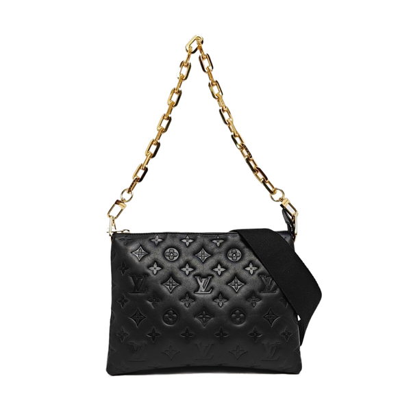 COUSSIN PM Lambskin Black