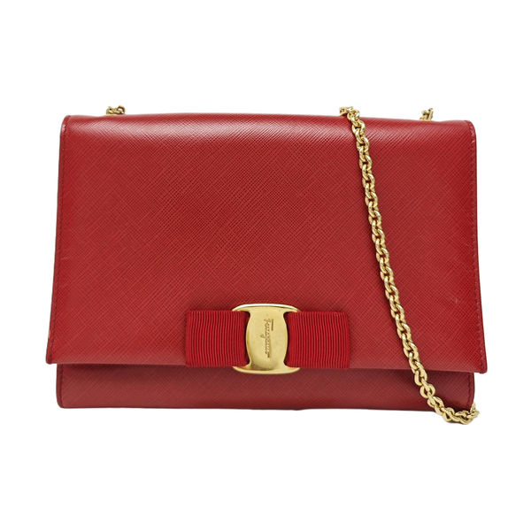 Ginny Calfskin Red