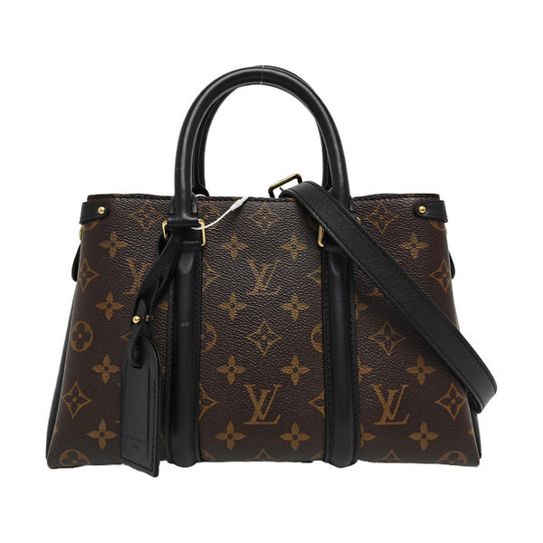 SOUFFLOT BB Monogram Coated Canvas Brown