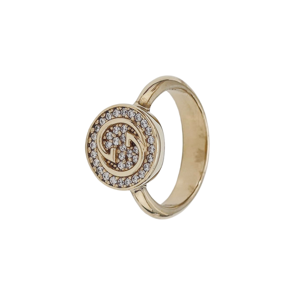 Metal Gold Ring HK 13