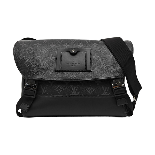 VOYAGER PM Monogram Coated Canvas Black
